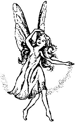 Fairy - Traditional Wood Mounted Stamp