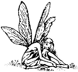 Fairy - Traditional Wood Mounted Stamp