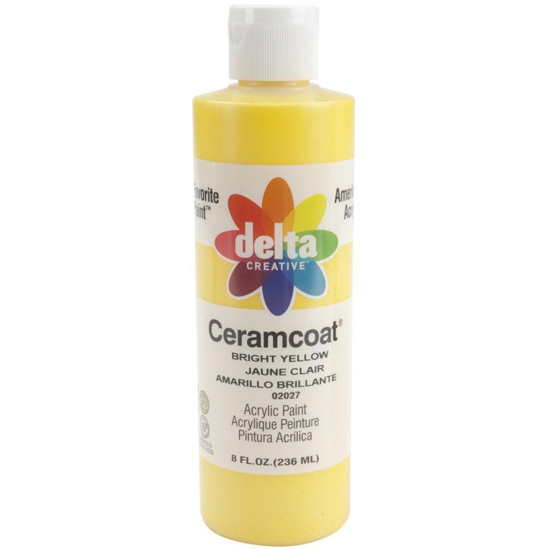 Bright Yellow Delta Ceramcoat 8oz