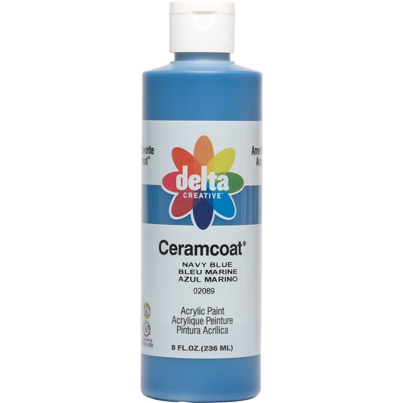 Navy Blue Delta Ceramcoat 8oz