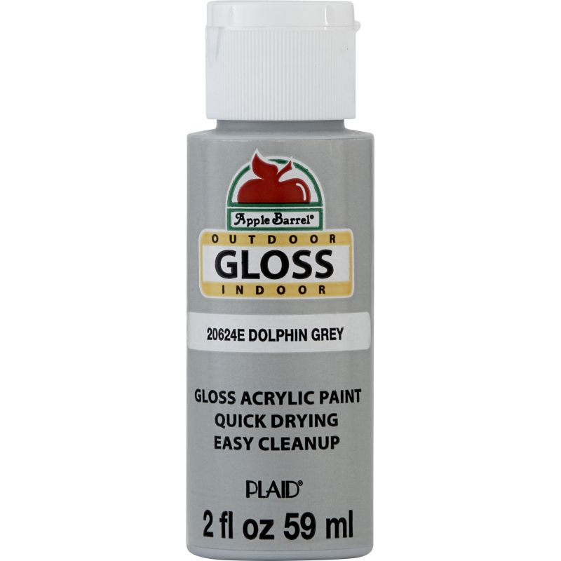 Dolphin Grey Apple Barrel Gloss - 2oz