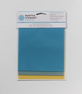 Martha Stewart Crafts Flock Sheets - Seaside
