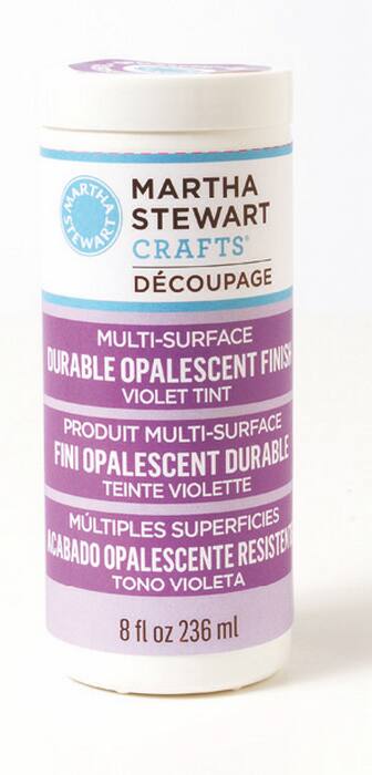 Martha Stewart Crafts Opalescent Violet Multisurface Tint