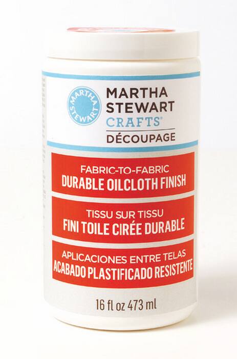 Martha Stewart Crafts Durable Oilcloth finish 8oz