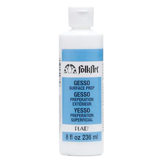 FolkArt Gesso - White (8oz )
