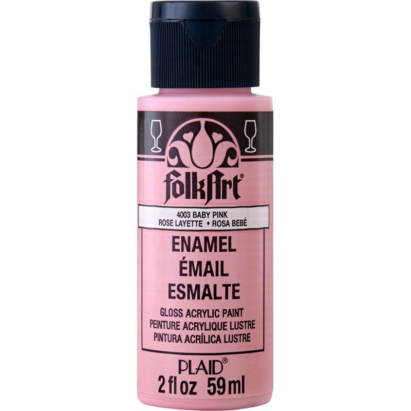 Baby Pink FolkArt Enamels 2oz