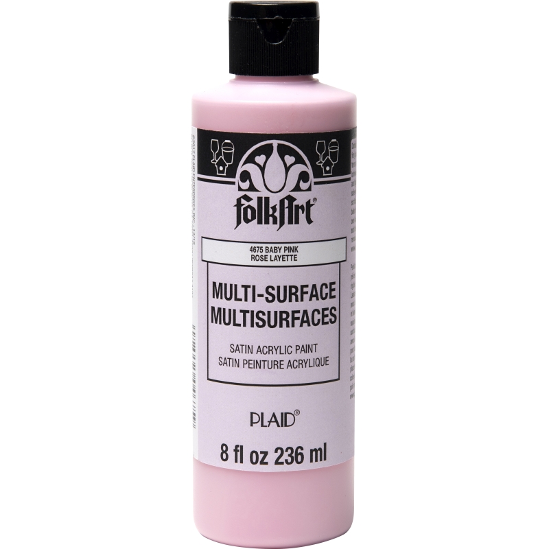 Baby Pink FolkArt Multi-Surface Specialty Colours 8oz