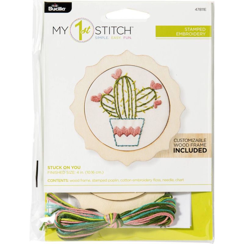 My First Stitch Embroidery Kit