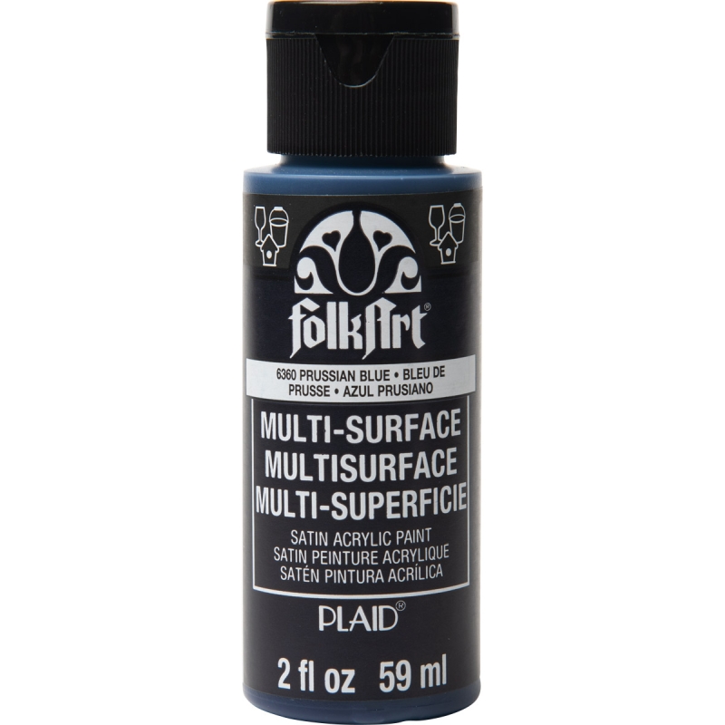 FolkArt Multi-Surface Satin - Prussian Blue (2oz)
