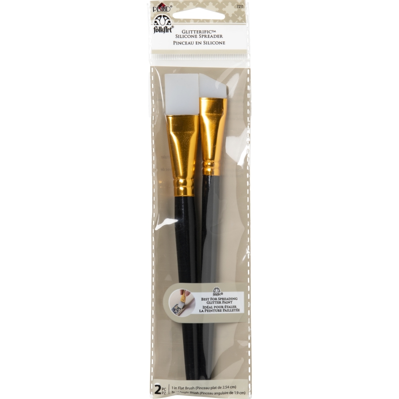 FolkArt Glitterific Silicone Spreaders (2 pieces) 