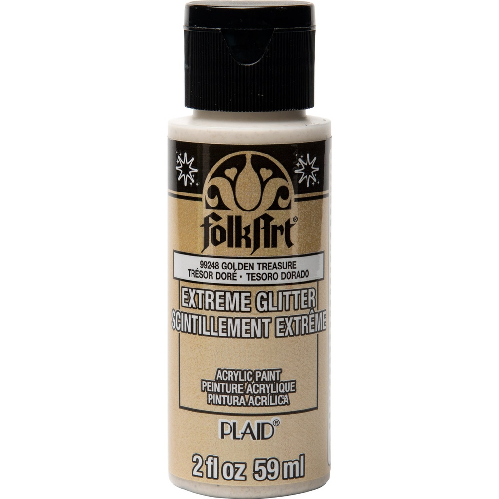 FolkArt Extreme Glitter™ - Golden Treasure (2oz)