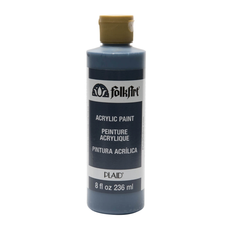 FolkArt Acrylic Paint - Navy Blue (8oz)