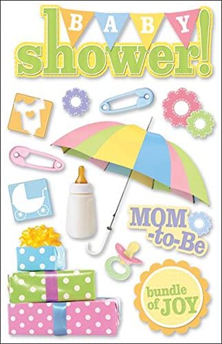 Baby Shower - Sticker - 3d