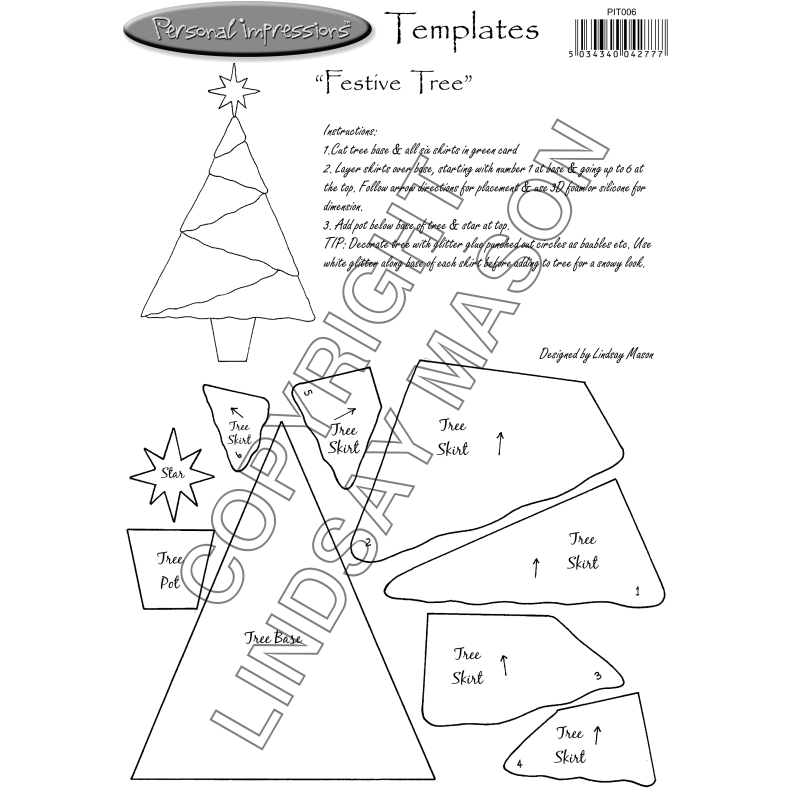 LM Festive Tree Templates Pack