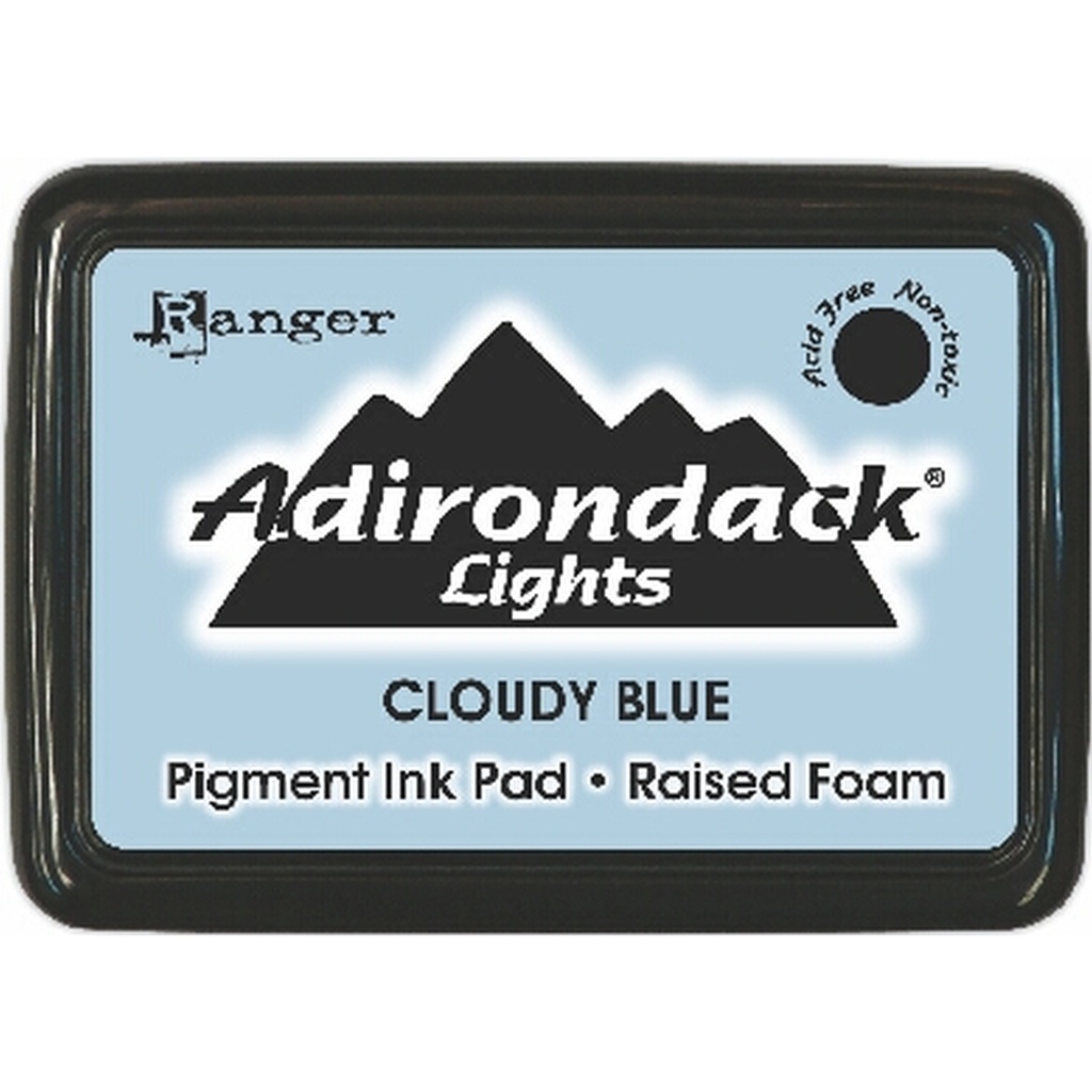 Adirondack Lights Cloudy Blue Pigment Pad