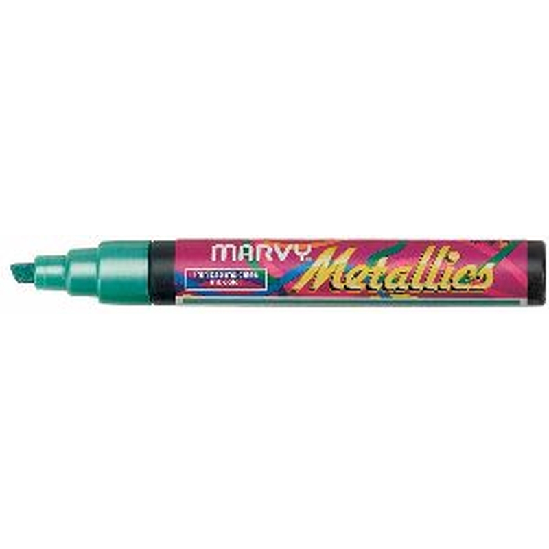 Marvy 180 Metallic Markers Green**