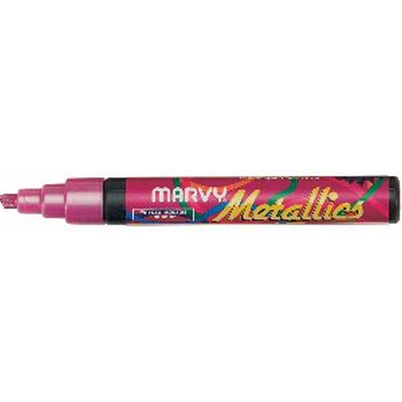 Marvy 180 Metallic Markers Pink