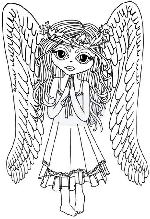 Angel Pray A6