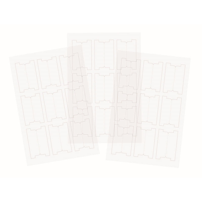 Clear Tab Stickers