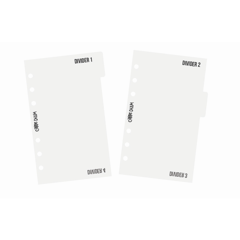 Personal Divider Templates