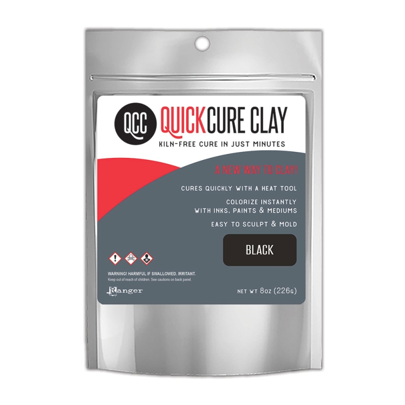 QuickCure Clay Black 8oz