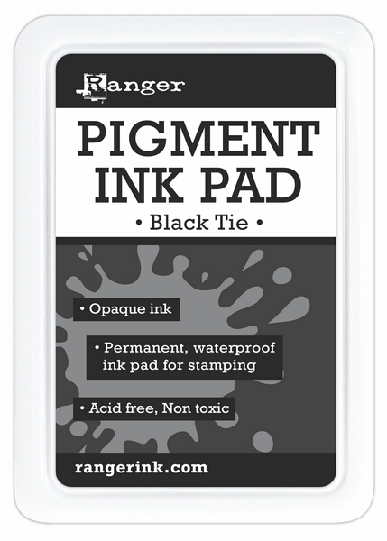 Pigment Ink Pad Black Tie 