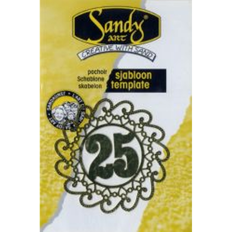 Sandy Art Template Jubilee 25