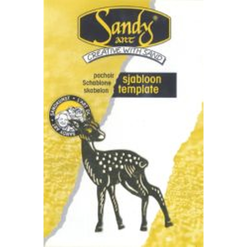Sandy Art Template Deer