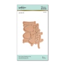 Spellbinders Glimmer Plate - Thinking of You 