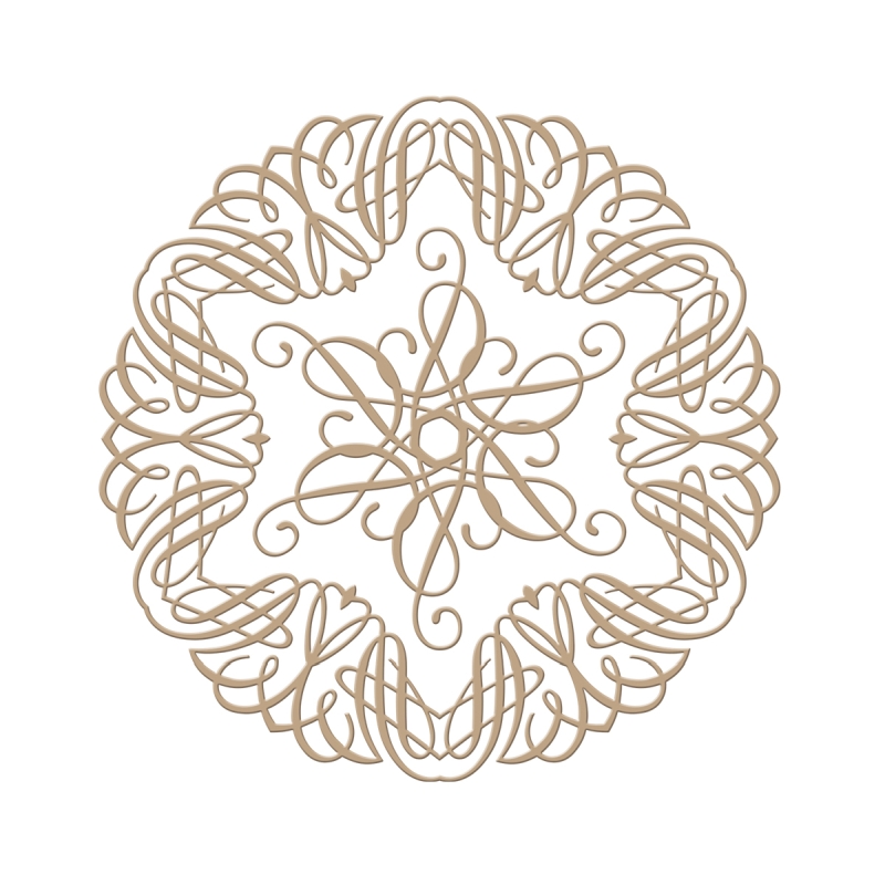 Spellbinders Glimmer Plate - Elegant Circle