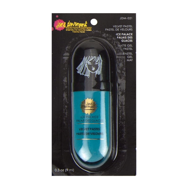Spellbinders - Jane Davenport Velvet Pastel Ice Palace Matte Gel Pastel Cobalt