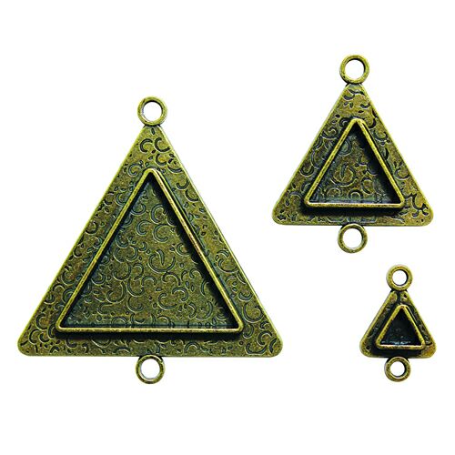 Triangles Two - Bronze