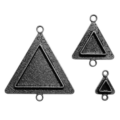 Triangles Two - Silver