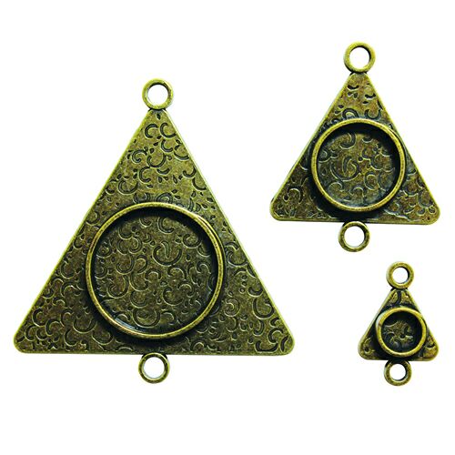 Triangles Three - Bronze