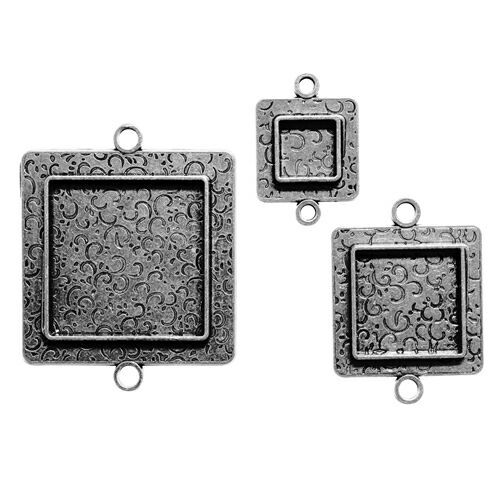 Squares Two - Silver
