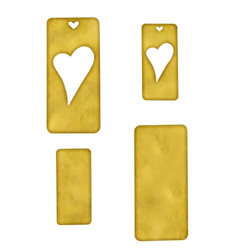 Spellbinders Hearts Three Blanks