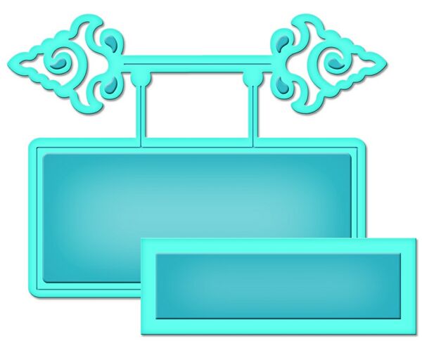 Ornamental Tags Two