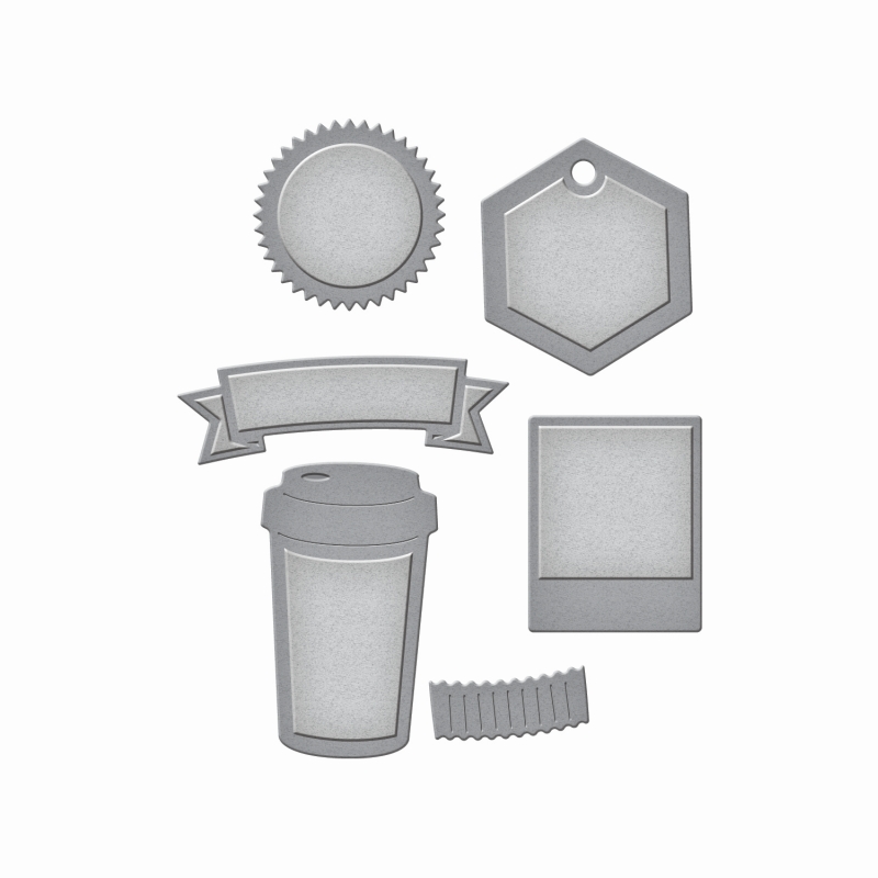 Spellbinders Die D-Lites - Hipster 1