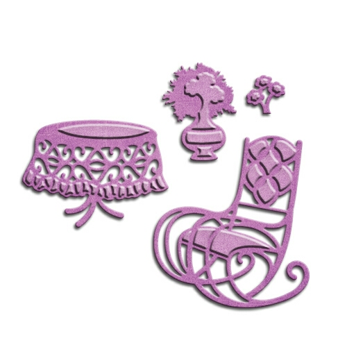 Spellbinders Die D-Lites - Lounge Around