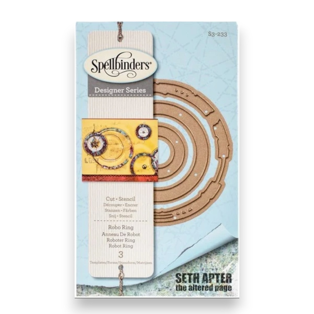 Spellbinders Seth Apter - Robo Ring Die Set