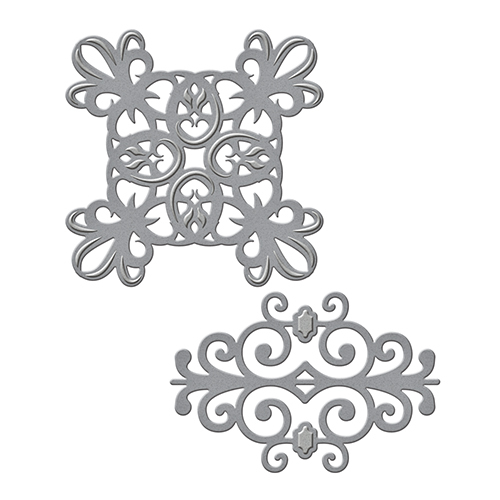 Spellbinders Die D-Lites - Iron Romance Accents