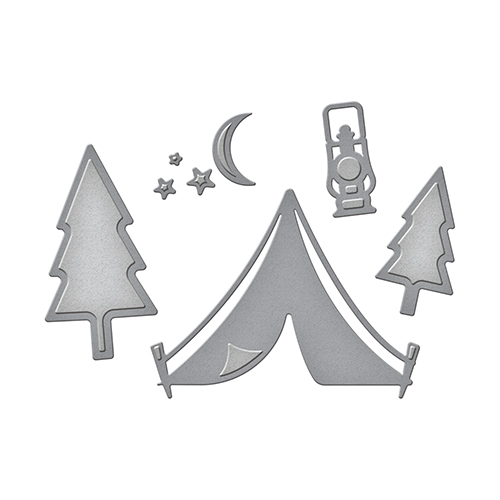 Spellbinders Die D-Lites - Camping