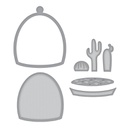 Spellbinders Die D-Lites - Build a Terrarium 