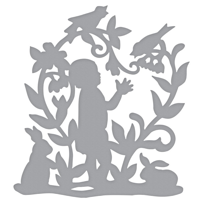 Spellbinders Shapeabilities - Baby's Garden 