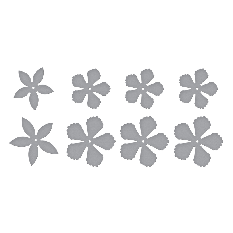 Spellbinders Shapeabilities - Rose buds