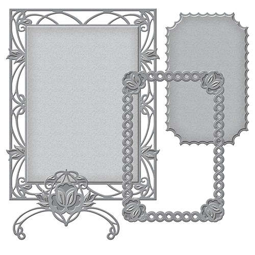 Spellbinders Nestabilities - Waterlilies Decorative Accent