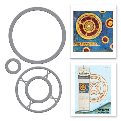 Spellbinders Seth Apter - The Altered Page - Steering Wheel