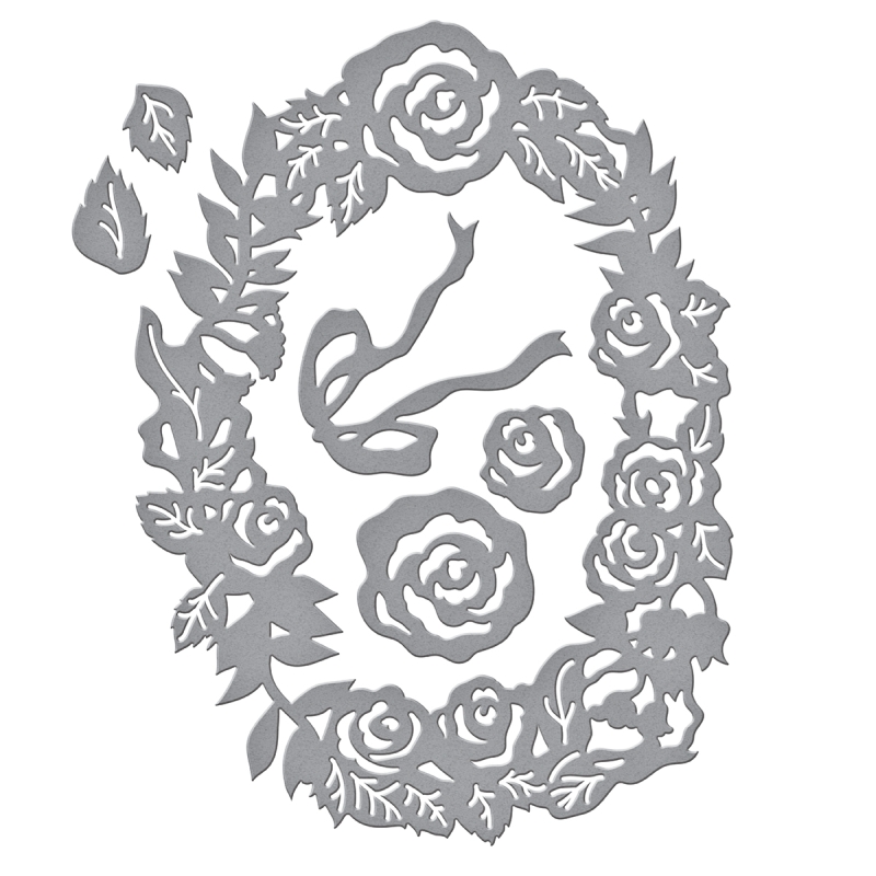 Spellbinders - Dimensional Floral Panel - Shapeabilities