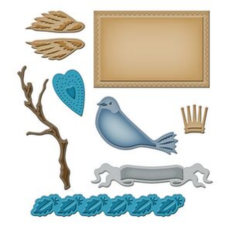 Spellbinders Shapeabilities - Mix'D Media Elements