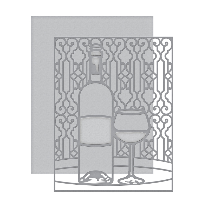 Spellbinders Card Creator - A2 Time for Wine